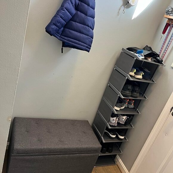 NEW Storage Ottoman Bench, Bench with Storage, for Entryway, Bedroom, - Picture 3 of 8